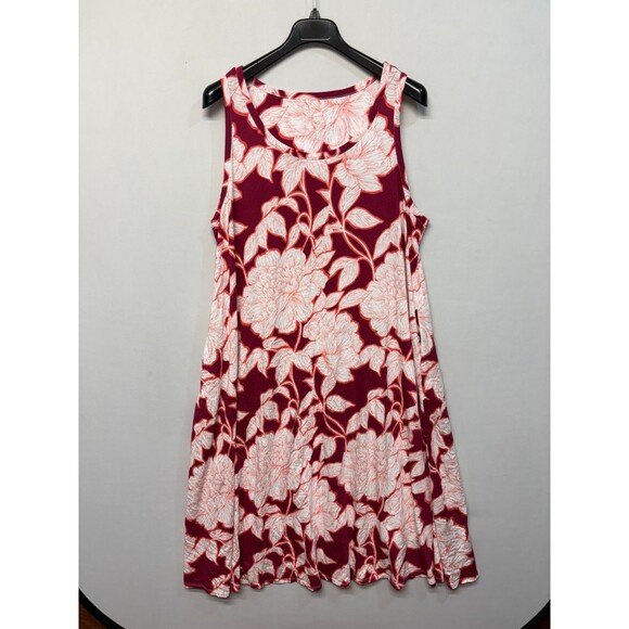 Soft Surroundings Women Sleeveless Maxi Dress Size 3X Floral Boho C026 -21 - Picture 1 of 15